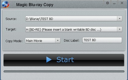 Magic Blu ray Copy Screenshot